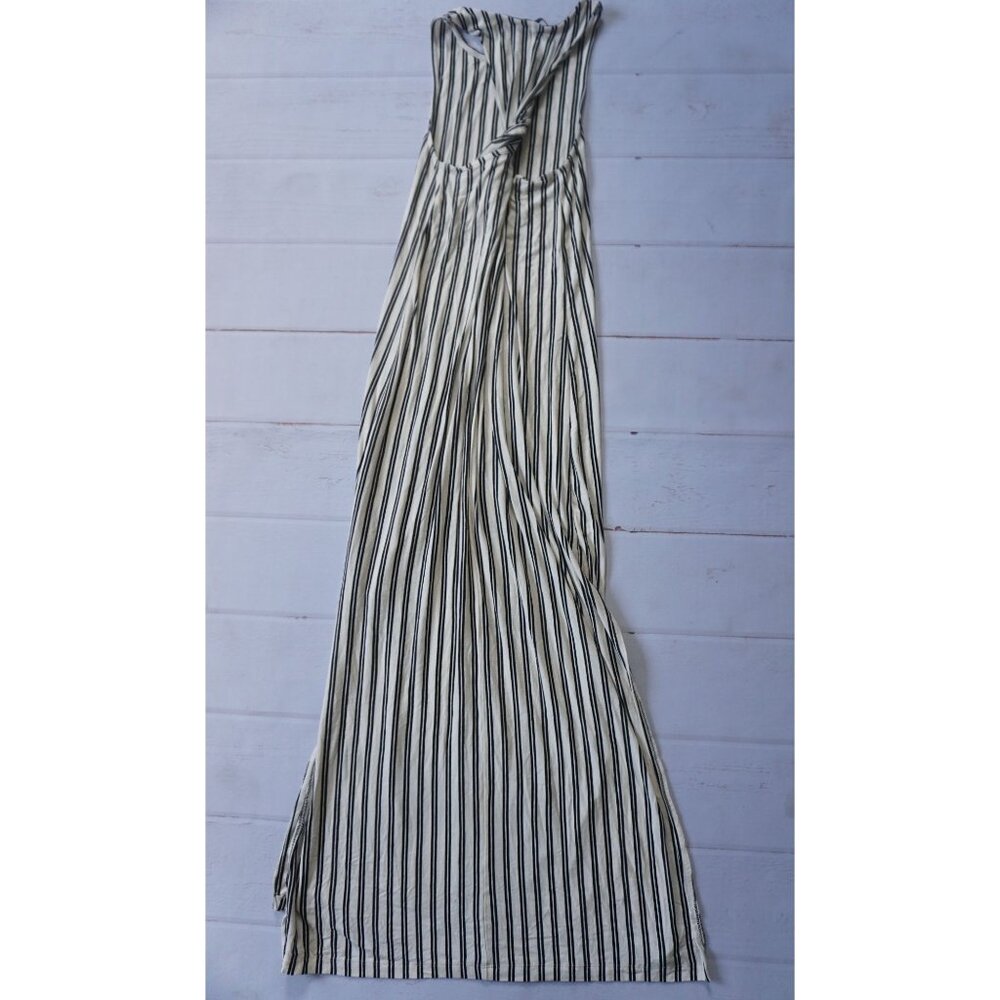 MNG Womens Black/White Maxi Dress – Size XS - Picture 7 of 8